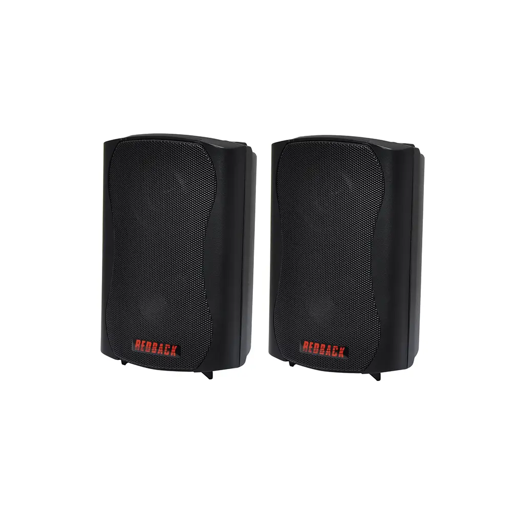 paire enceintes murales 100V 20W noires